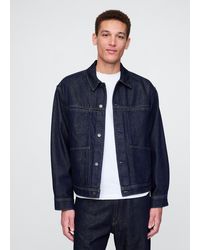Gap - Giacca in denim con bottoni - Lyst