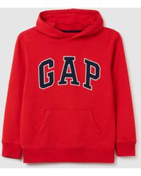 OVS - Felpa Con Cappuccio E Ricamo Logo, Bambino, Taglia - Lyst