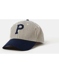 Piombo - Berretto Da Baseball A Righe Con Patch Logo, Uomo, , Taglia - Lyst