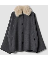 Les Copains - Shacket Grigia - Lyst