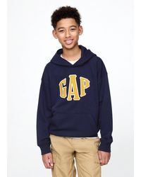 OVS - Felpa Con Cappuccio E Logo, Bambino, Taglia - Lyst