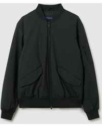 Piombo - Bomber Regular Fit E Zip, Uomo, Taglia - Lyst