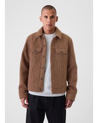 Gap - Giacca Corta Fantasia Micro Quadri, Uomo, Taglia - Lyst