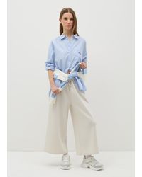 OVS - Camicia Relaxed Fit Con Tasca A Ricamo, Donna, Taglia - Lyst