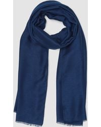 Piombo - Sciarpa Con Frange, Donna, Taglia - Lyst