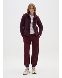 OVS - Felpa Rossa Regular Fit Con Zip, Donna, Taglia - Lyst