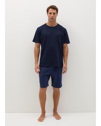 OVS - Ovs Pigiama Corto T-Shirt Con Tasca, Uomo, Taglia - Lyst
