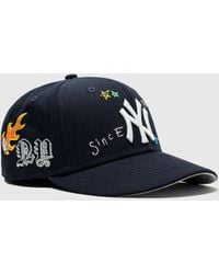 KTZ 59fifty New York Yankees "scribble" - Blue