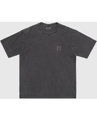 Carhartt WIP Nelson S/s T-shirt in Black for Men | Lyst