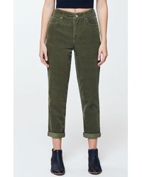 Vigoss Cotton Olive Slim Fit Cargo Pants In Green Lyst