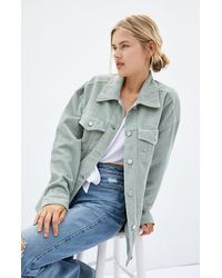 Homecoming Button Down Jacket Factory 