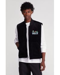 Men's Obey Waistcoats and gilets from $95 | Lyst