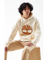 tan timberland hoodie