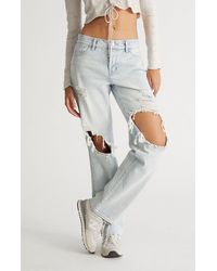PacSun Denim Washed Black Ripped 