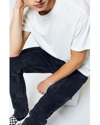 pacsun black stacked skinny jeans