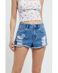 pacsun lace up shorts