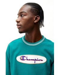champion sweater turquoise tutorial