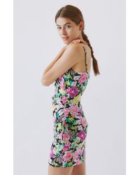 4si3nna floral burnout velvet maxi dress