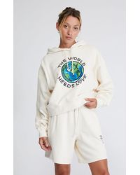 adidas Cotton Originals X Organic AndrÃ© Saraiva Hoodie in Grey (Gray) | Lyst