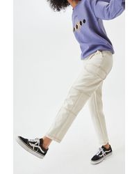 pacsun almost black utility cargo pants