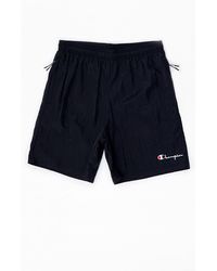 stacked nylon ripstop shorts
