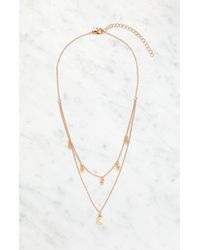 Links Of London Watch Over Me Moon 18ct Gold Charm In Metallic Lyst