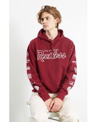 young and reckless hoodie red