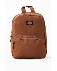 dickies black canvas mini backpack