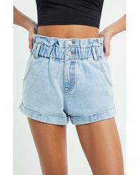 pacsun velvet shorts
