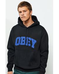 Buy Black Obey Hoodie In Stock