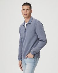 PAIGE - Davion Quarter Zip Pullover - Lyst