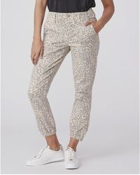 PAIGE Denim Mayslie Jogger in Vintage Flint Blue (Blue) | Lyst