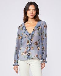 PAIGE - Karin Blouse Top - Lyst
