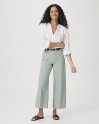 PAIGE - Harper Ankle Jeans - Lyst