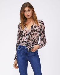 PAIGE - Juna Blouse Top - Lyst