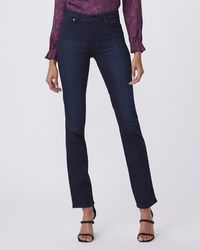 PAIGE - Hoxton Straight Jeans 34" - Lyst
