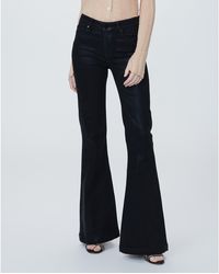PAIGE Genevieve High Rise Flare Jean - Blue