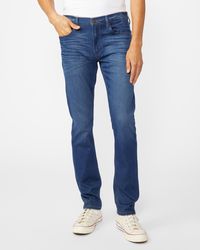 PAIGE - Lennox-kimber Skinny Jeans | Blue | Size 36 - Lyst