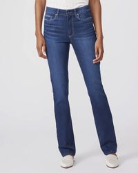 PAIGE - Hoxton Straight Jeans 32" - Lyst