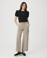 PAIGE - Carly Cargo Jeans - Lyst