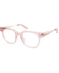 Pair Eyewear - Clear Acetate Rose Metal Square Eyeglasses - Lyst