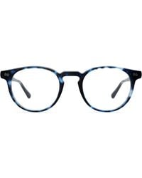 Pair Eyewear - Tortoise Round Eyeglasses - Lyst