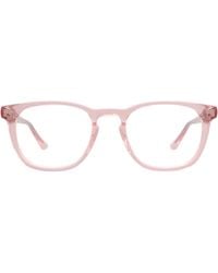 Pair Eyewear - Clear Rounded Square Eyeglasses - Lyst