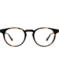 Pair Eyewear - Tortoise Round Eyeglasses - Lyst