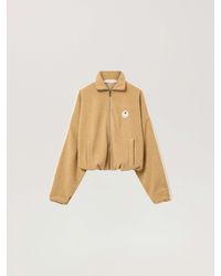 Palm Angels - Palm Tree Chenille Track Jacket Kaki - Lyst