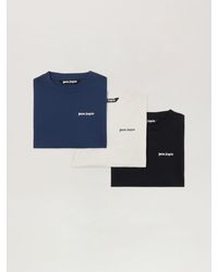 Palm Angels - Classic Logo T-Shirt Tripack - Lyst