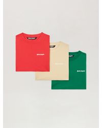 Palm Angels - Classic Logo T-Shirt Tripack - Lyst