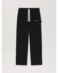 Palm Angels - Classic Logo Emb Sweatpants Off Wh - Lyst