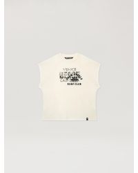 Palm Angels - Surf Club Regular T-Shirt Off - Lyst