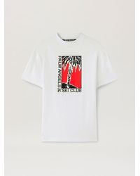 Palm Angels - Palm Ski Club Classic T-Shirt - Lyst